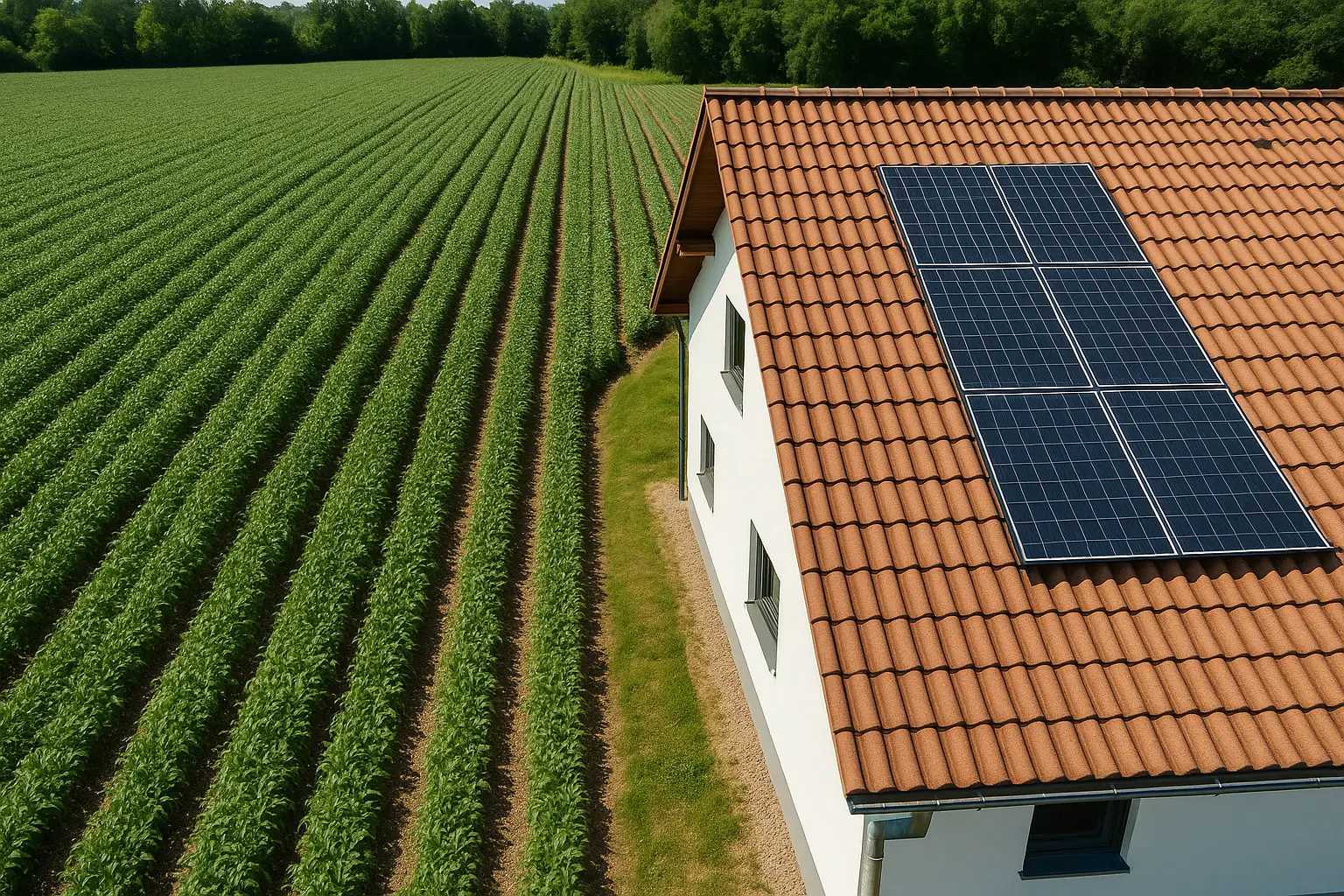 Zentimetergenaue Drohnenvermessung von Feldern und Dachflächen