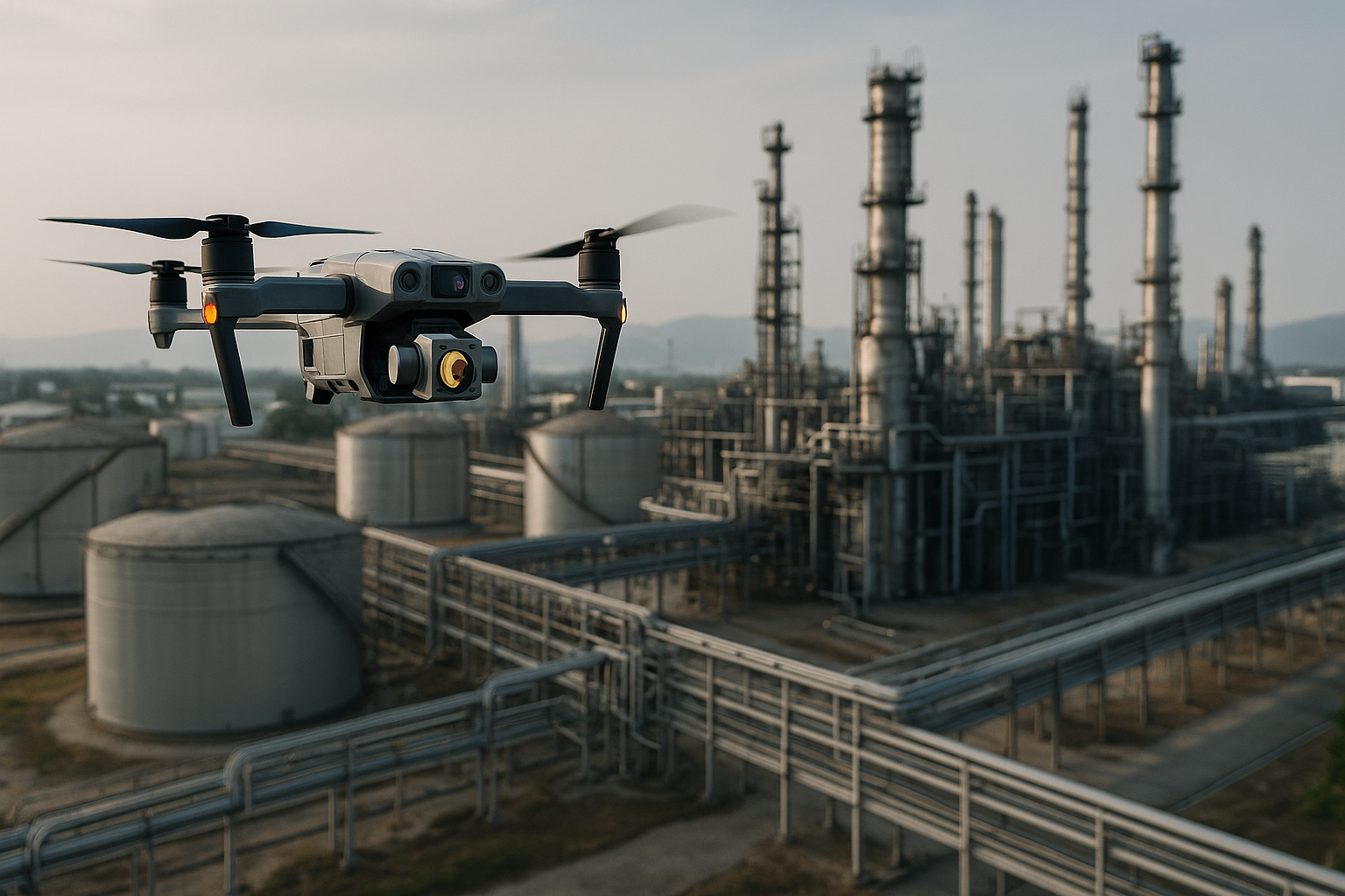 Industrieinspektion per Drohne